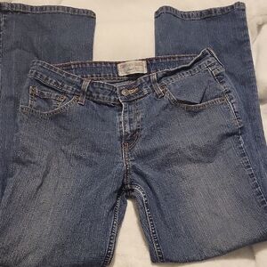 Levi Stretch Low Rise Bootcut Jeans